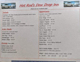 Dew Drop Inn menu