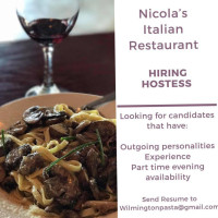 Nicola's Italian food