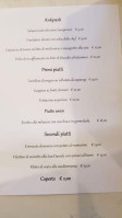 Osteria Samperone menu