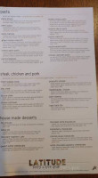 Latitude 45 menu