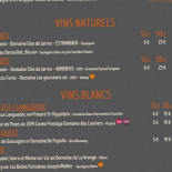 Les Hedonistes Carte