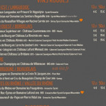 Les Hedonistes Carte
