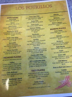 Los Potrillos menu