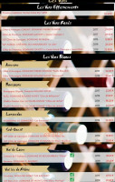 Le Puy de la Lune menu