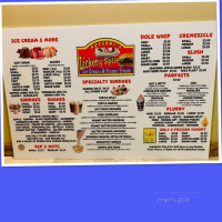 Bacconi's Lickety Split menu