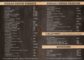 Pizza Del Canto menu