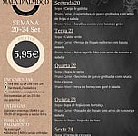 Mala D'almoço By Mala D'uva menu