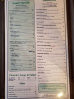 Dooger's Seafood Grill menu