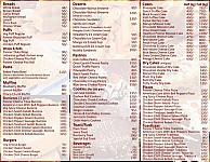 Swiss Castle menu