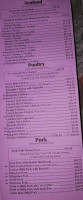 Golden Luck Lounge menu