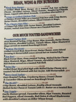 The Black Iron Grill menu