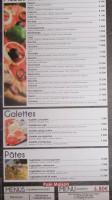 Le Montepego menu