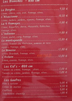 La Pizz A Hinda menu