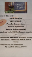 L'assiette Du Club menu