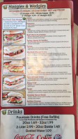 Fox's Pizza Den menu