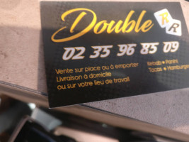 Le Double R menu