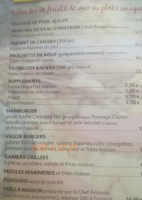 L'excepcion menu