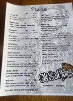 Old Soul Pizza menu