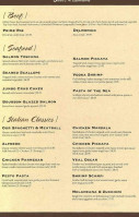 Olive's At Chautauqua Suites menu