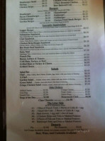 Arlene's Cafe General Store menu