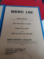 Chez Fady menu