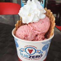 Sub Zero Nitrogen Ice Cream food