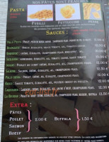 Pasta Pizza Trets menu