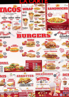 Royal Burger menu