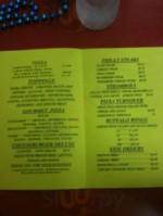 Philly's Pizza menu