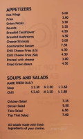 Top That Eatery menu