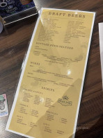 The Bear Paw Grill menu