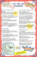 Fat Fish Blue menu