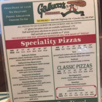 Gallucci's Pizzeria food