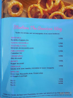 Mc Diner menu