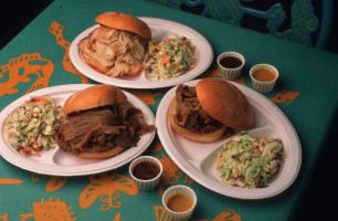 Flame Tree Barbecue food