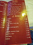 Pizzeria 9 3/4 menu