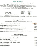 Les Terrasses De La Roque menu