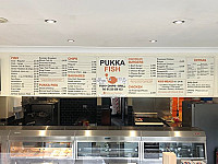 Pukka Fish Chips inside