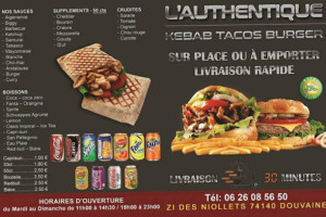 L'authentique food