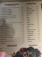 Koyote Tacos menu