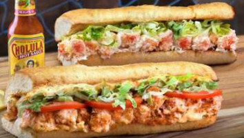 Nick Moe's Quiznos food