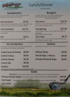 The Upper 9 menu