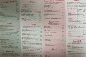 Little Italy V menu