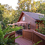 The Copper Mug Grille At Landoll's Mohican Castle outside