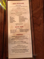 Mckee's Tavern menu