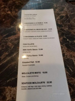 Las Arenitas Sushi menu