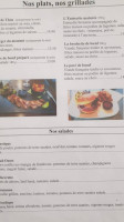 La Cidriere menu