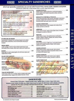 Ikaros Diner menu