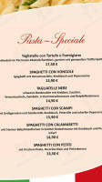 Bel Paese menu