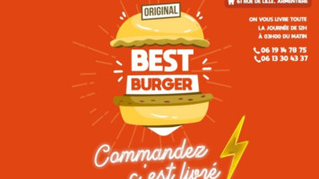 Original Best Burger food